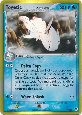EX Dragon Frontiers Togetic #11/101 reverse holo